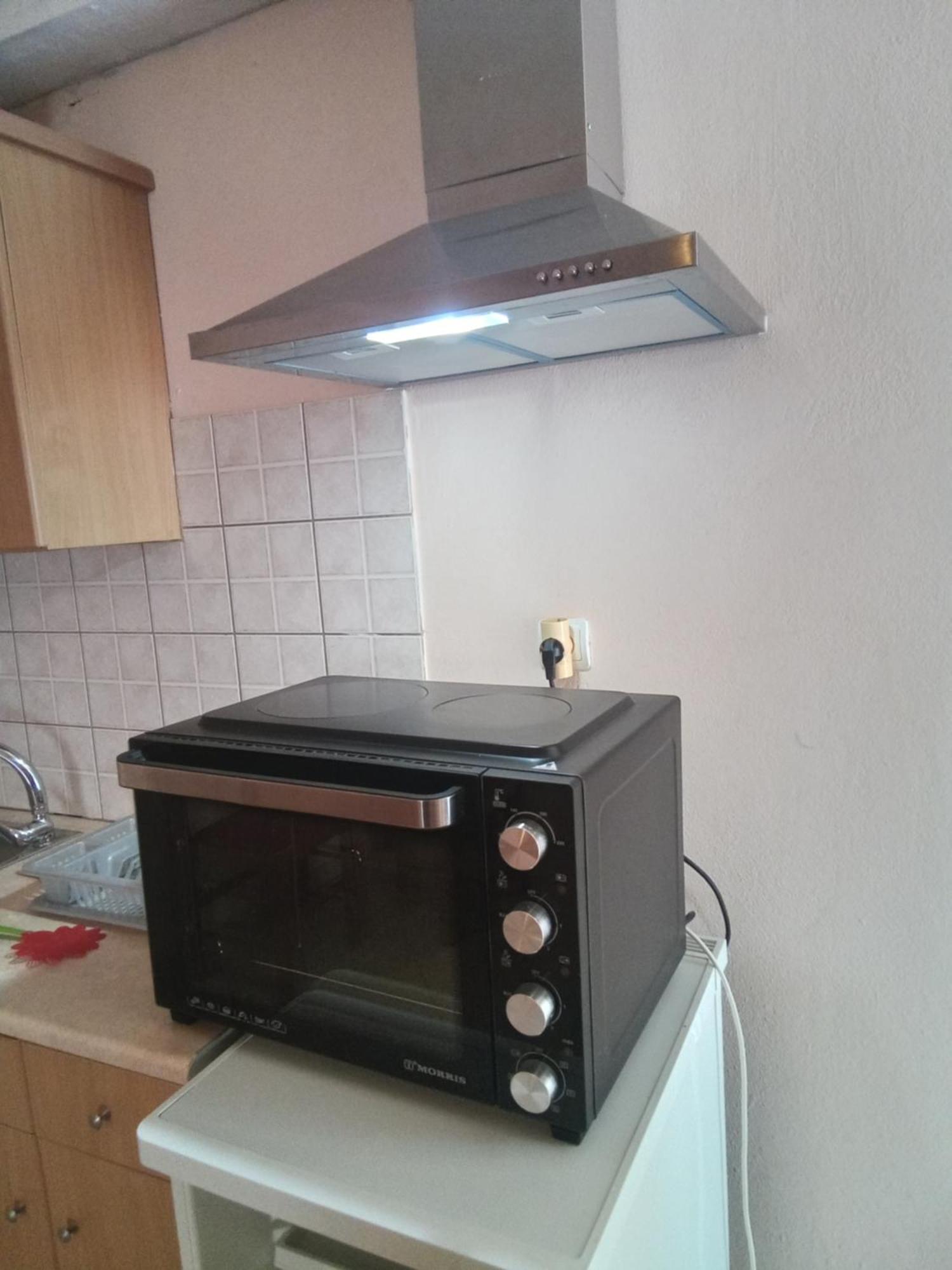 Aparthotel Delfini Akhladherí Esterno foto
